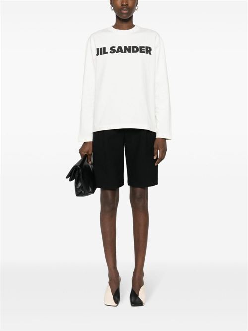 T-shirt con logo JIL SANDER | J02GC0107J45148102